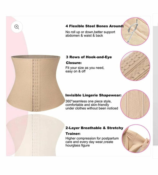 Tummy shaper belt